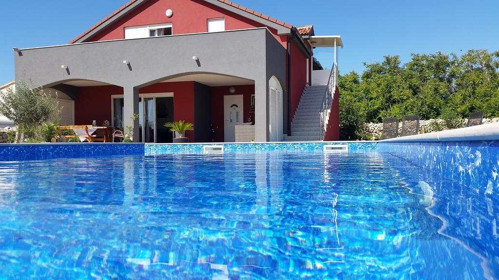 House With Swimming Pool Blue Diamond Lägenhet Povljana Exteriör bild