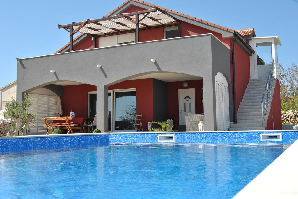 House With Swimming Pool Blue Diamond Lägenhet Povljana Exteriör bild